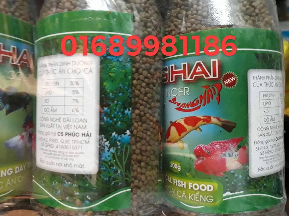 Thức ăn cá cảnh lọ 200g