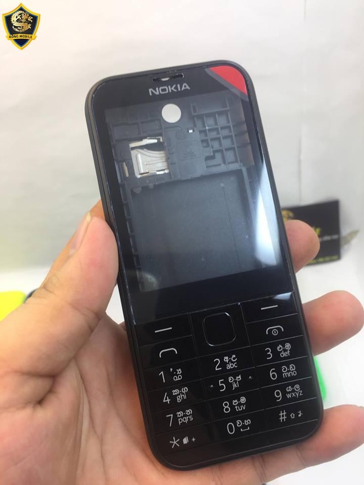Vỏ + Sườn  dành cho Nokia 225 -Không kèm phím
