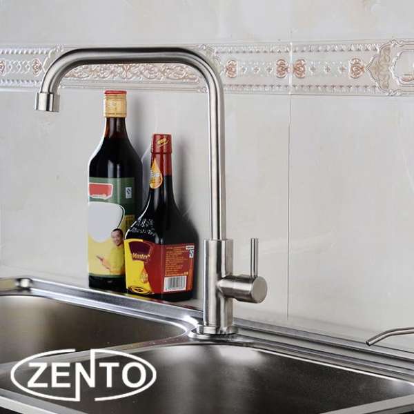 Vòi rửa bát đơn cao cấp inox304 Zento SUS4632