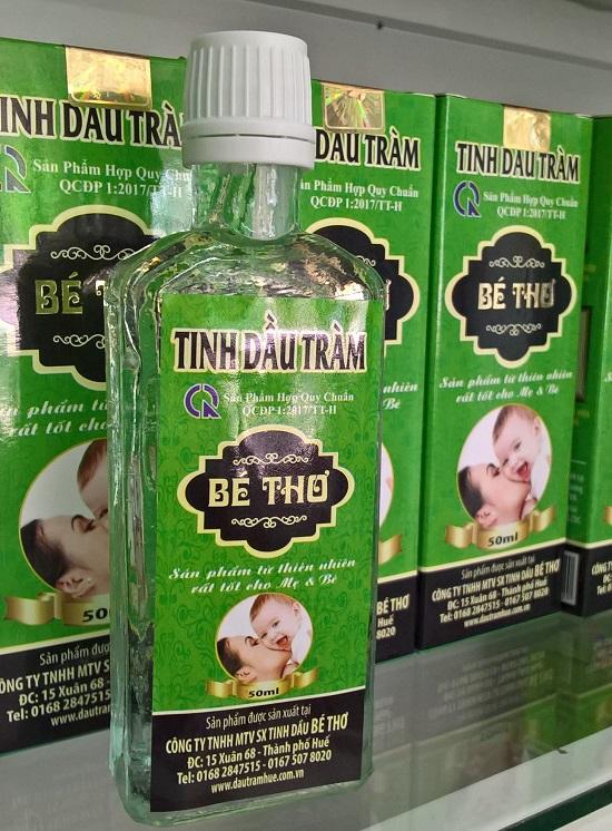 Tinh dầu tràm Bé Thơ - Chai 50ml