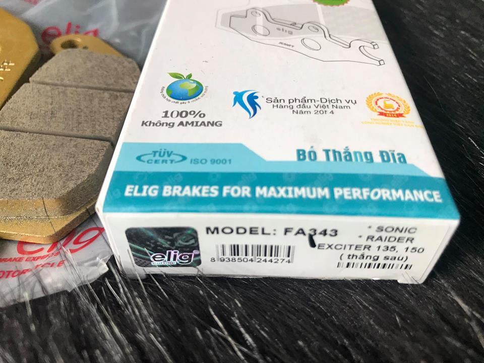 BỐ THẮNG SAU ELIG EX 135-150 , SONIC , RAIDER ....