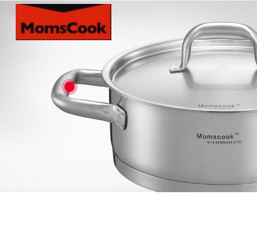 Nồi inox 304 - MomsCook - 20x7.5cm 1.5L 1.3Kg