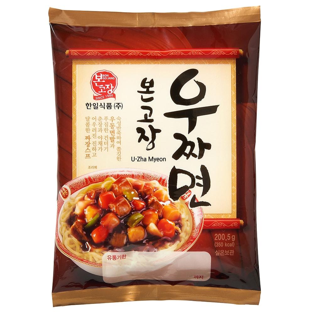 Combo 4 Gói Mì Udon Tương Đen Jjajang Hanil (200.5g/Gói)