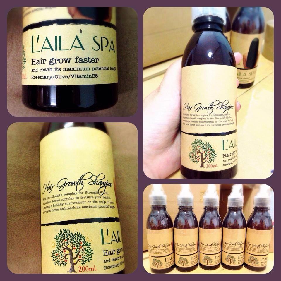 COMBO Dầu GỘI XÃ THẢO MỘC LAILA SPA  200ml TRỊ RỤNG TÓC GIÚP MỌC TÓC [ BÁN CHẠY] 