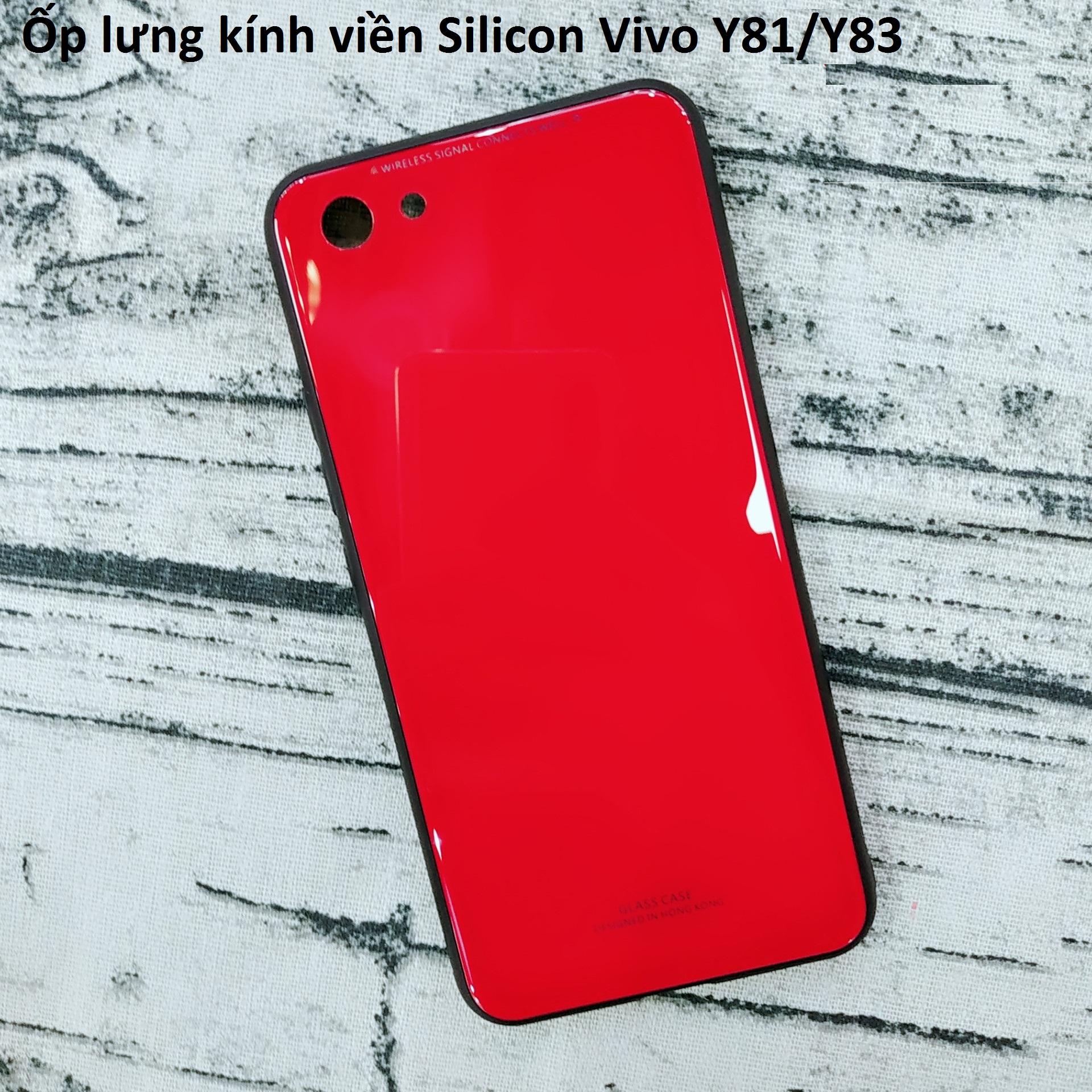 Ốp lưng kính cho Vivo Y81 / Y83