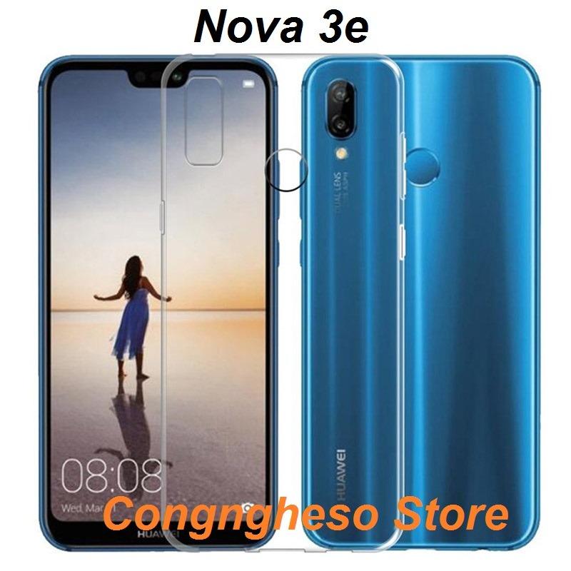 Ốp silicon dẻo cho Huawei Nova 3e