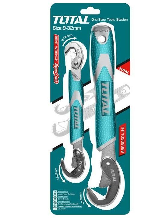 Bộ 2 mỏ lết đa năng Total THT10309328 HBWS110808