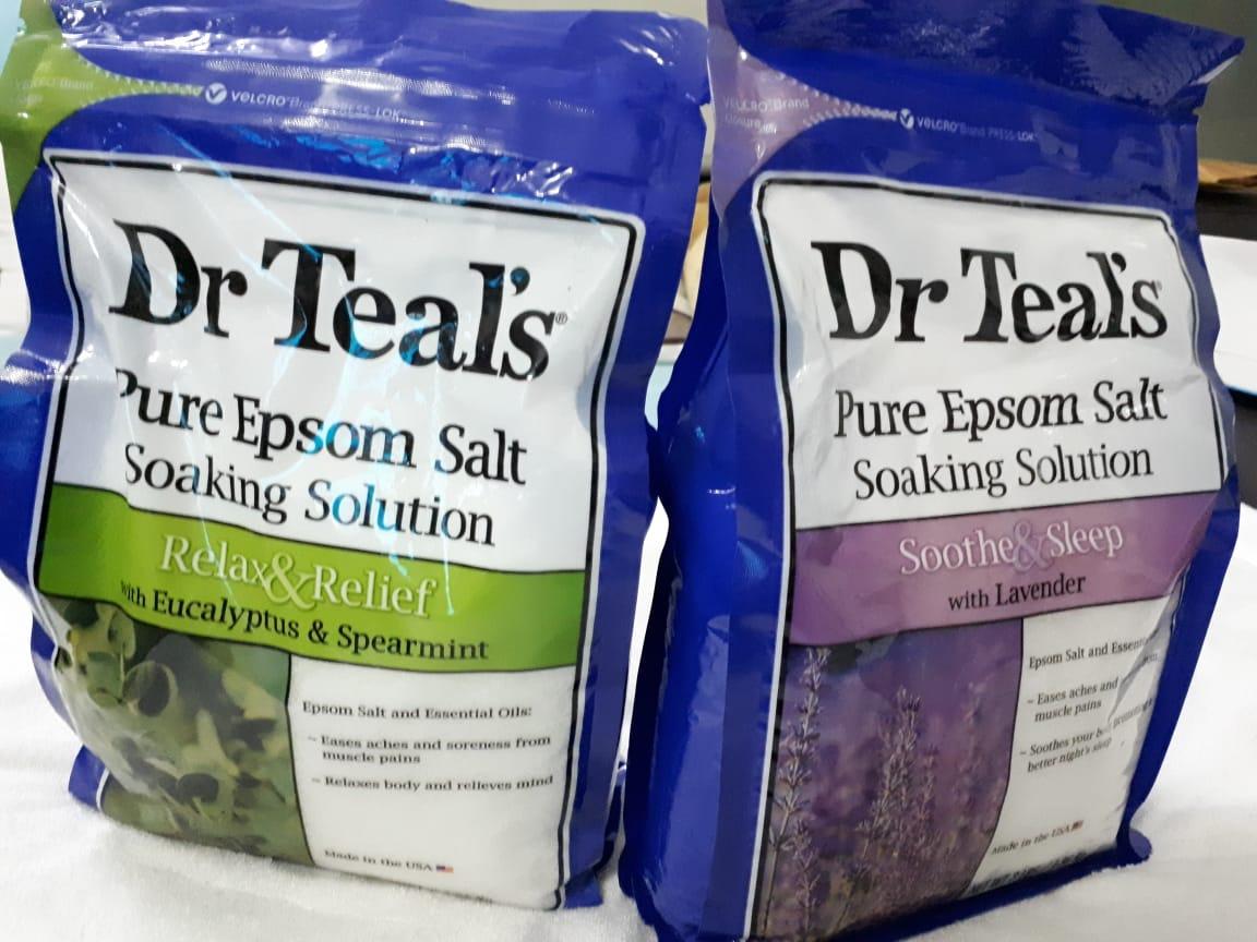 Muối epsom Dr Teal's nhập từ Mỹ