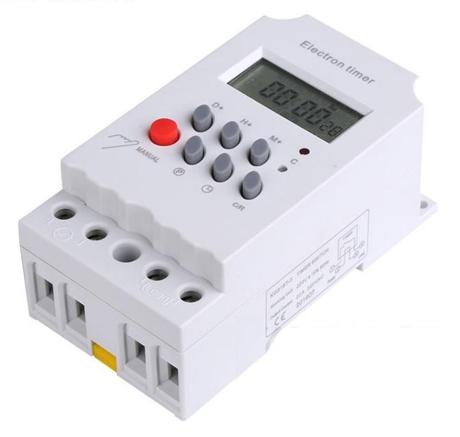 Công tắc hẹn giờ công suất lớn 4000W (chạy máy bơm 2HP) MDtek-TS316
