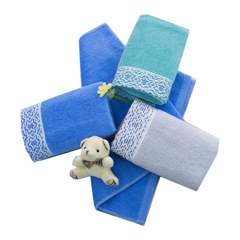 Grace Dày Khăn Mặt 100% Cotton Rửa Đồ Gia Dụng Hexagram Khăn Mặt Tắm Người Lớn 100% Cotton Khăn Thấm Nước Ba Gói