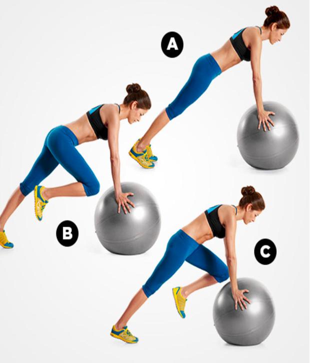 Bóng tập Yoga có gai 75cm