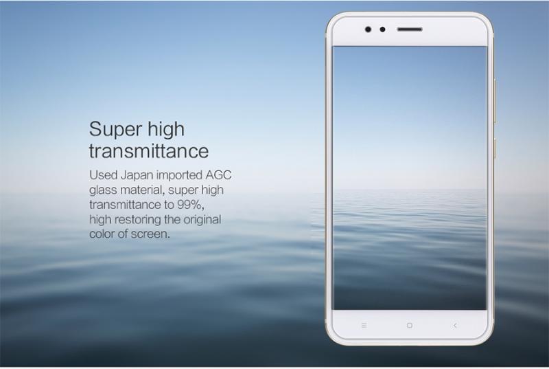 Dán cường lực Xiaomi Mi A1 (Trong suốt)