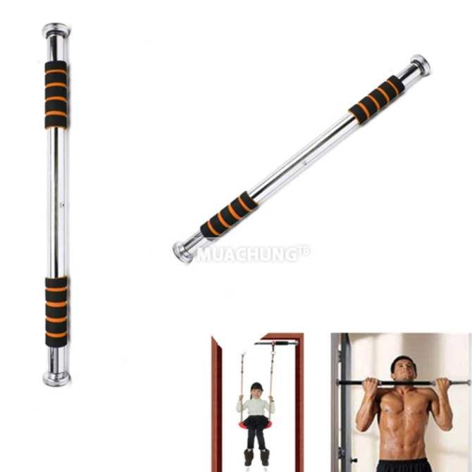 Xà Đơn Gắn Cửa Di Động 60-100cm