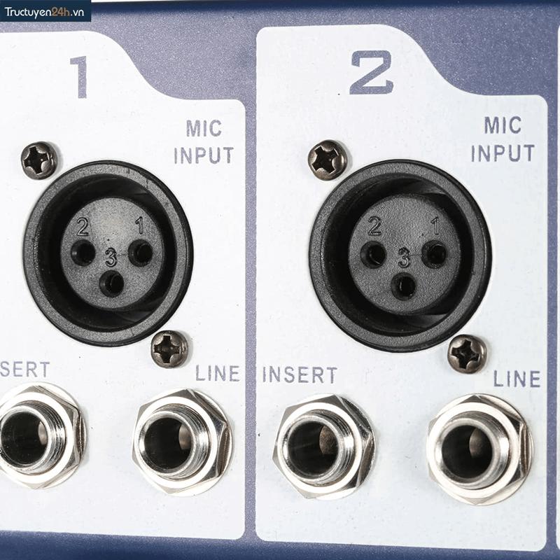 Bộ trộn âm thanh Mixer F4-USB