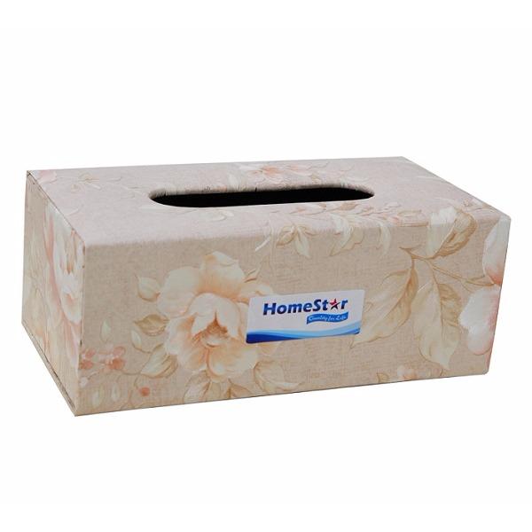 Hộp đựng khăn giấy chữ nhật cỡ lớn papersilk Homestar HH739