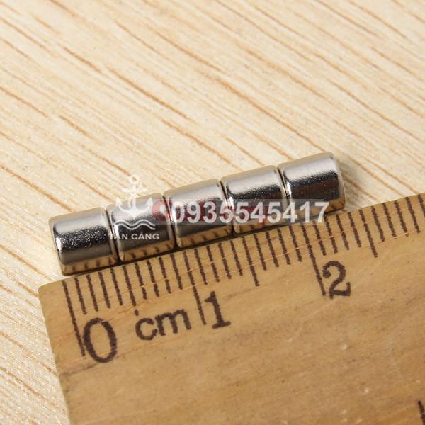 combo 10 Nam châm tròn 6x5 mm