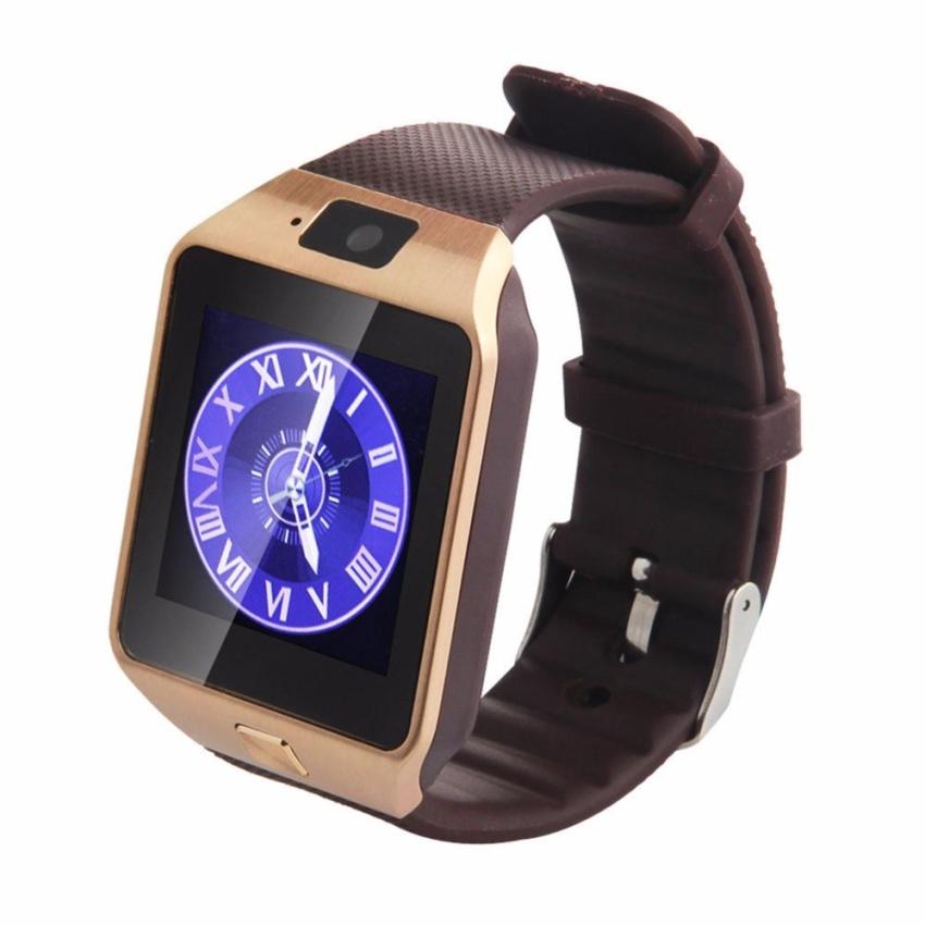 [HCM]Đồng hồ thông minh Smartwatch DZ09 (Nâu)