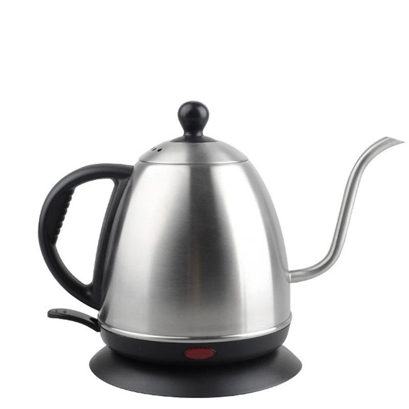 Ấm điện đun nước pha cafe, pha trà V6 Inox 304 1lit