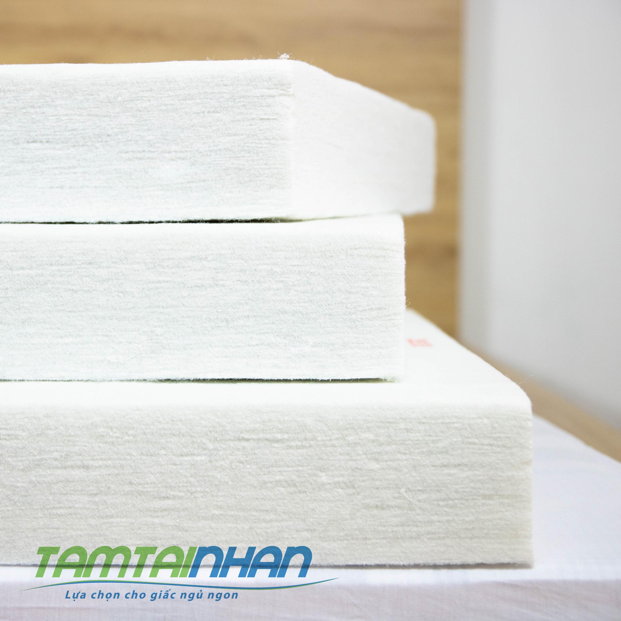 Nệm bông ép gấp 3 Everon Padding size 140x195x5cm