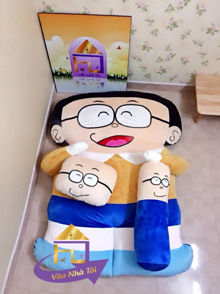 Nệm hình thú Cao Cấp Nhật Bản Nobita Vao Nha Toi BA0038