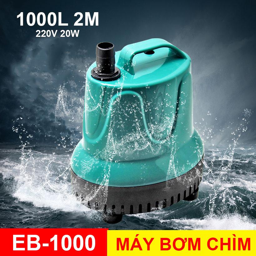 Máy bơm nước hồ cá hòn non bộ 220v 1000l eb-a1000
