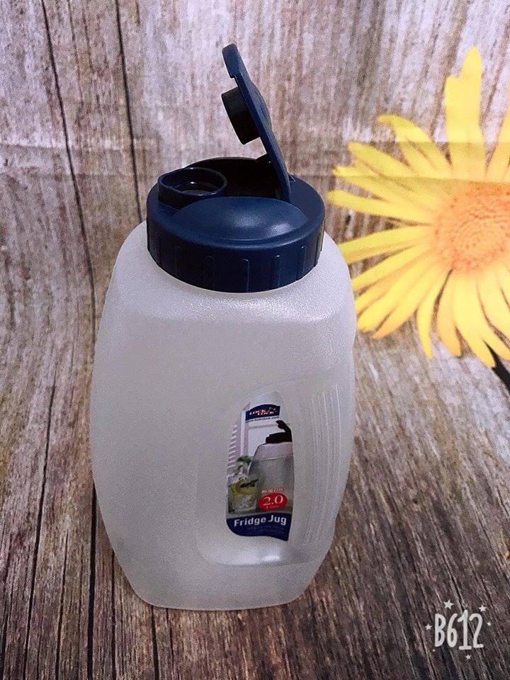 BÌNH NƯỚC NHỰA 2 LÍT LOCK FRIDGE JUG HAP609B