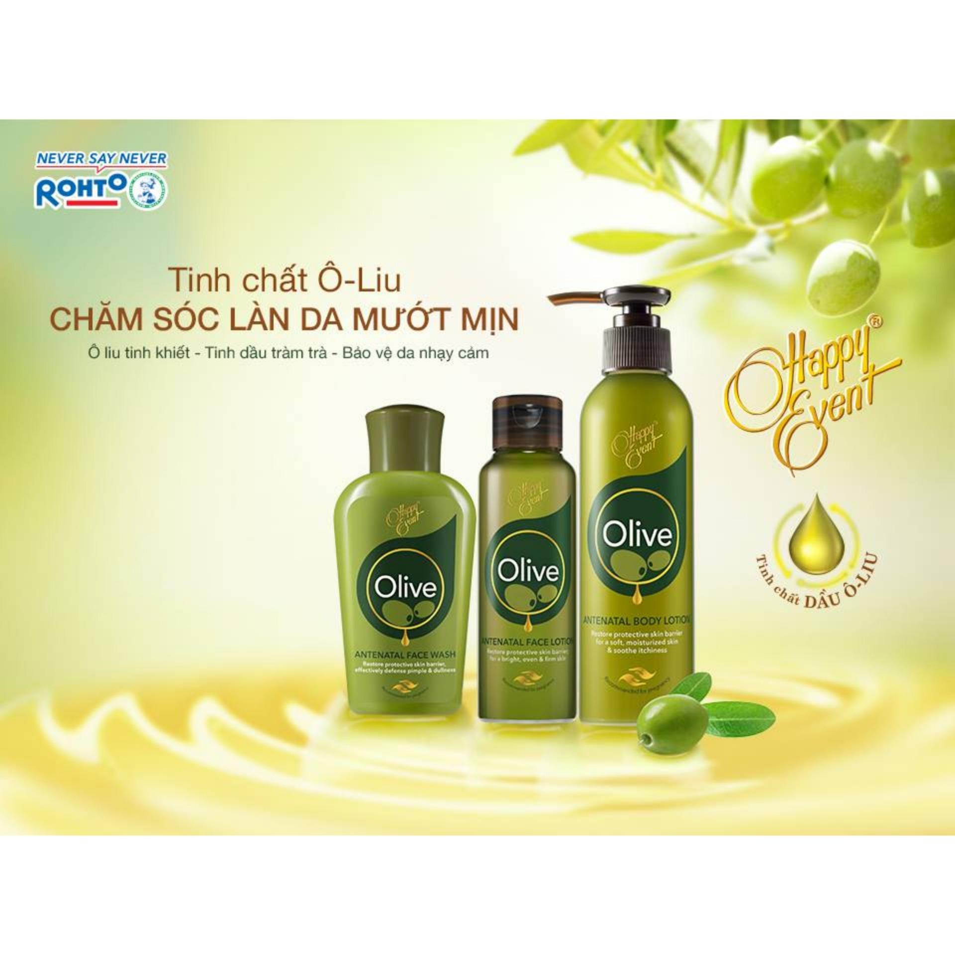 Sữa chống rạn da HAPPY EVENT Antenatal Massage Lotion 100ml
