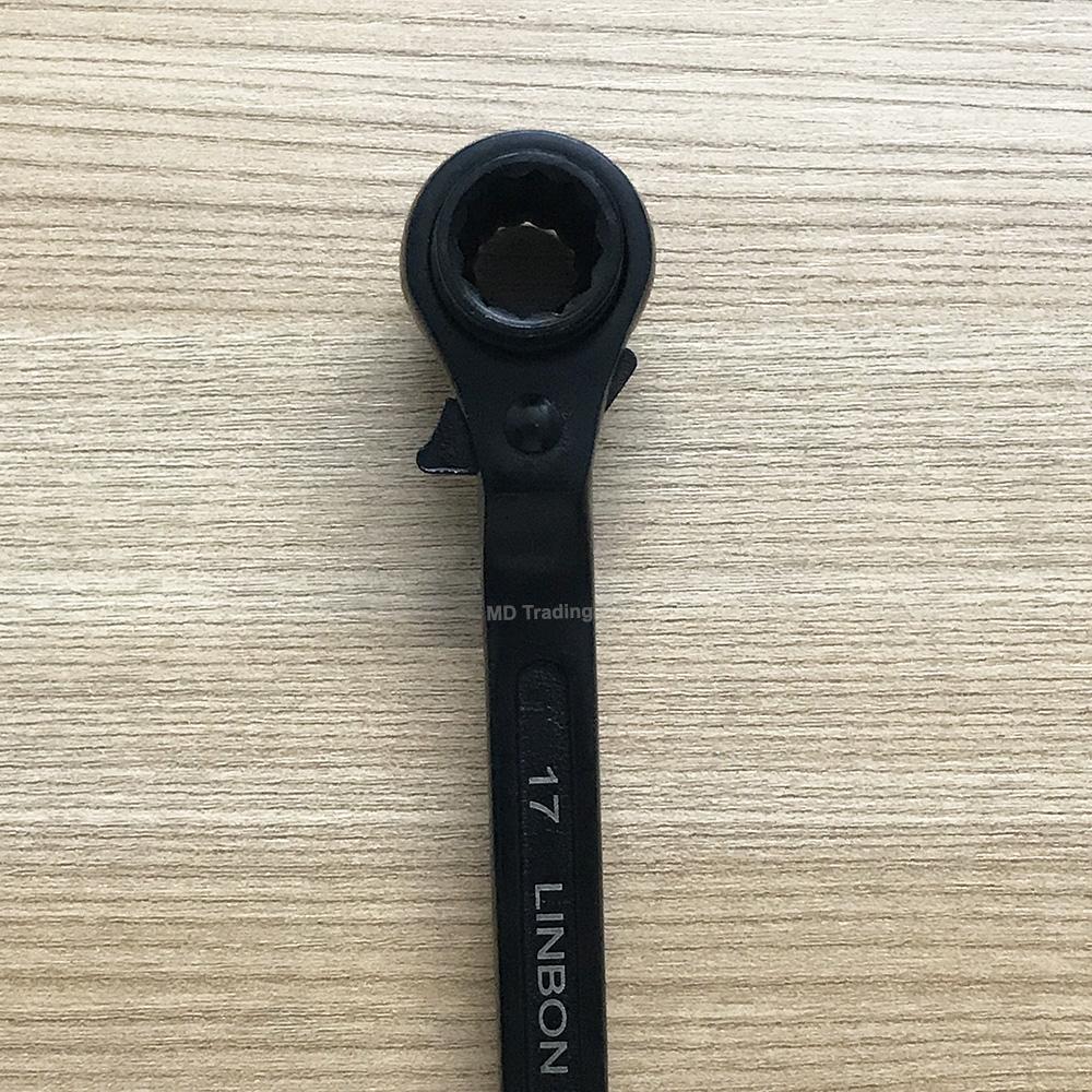 Cờ lê 2 đầu tuýp đuôi chuột 14-17mm Linbon