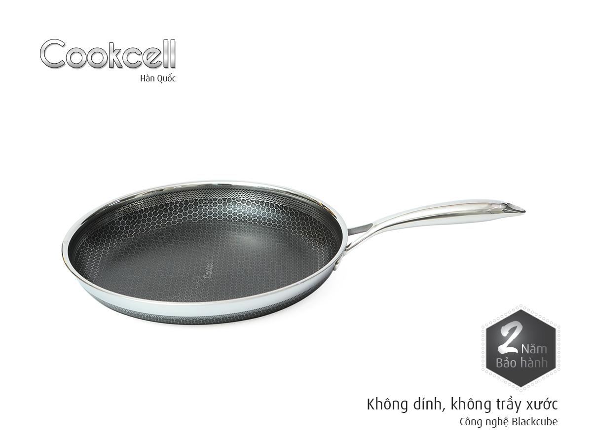 Chảo CHIÊN inox Blackcube cỡ lớn 28cm