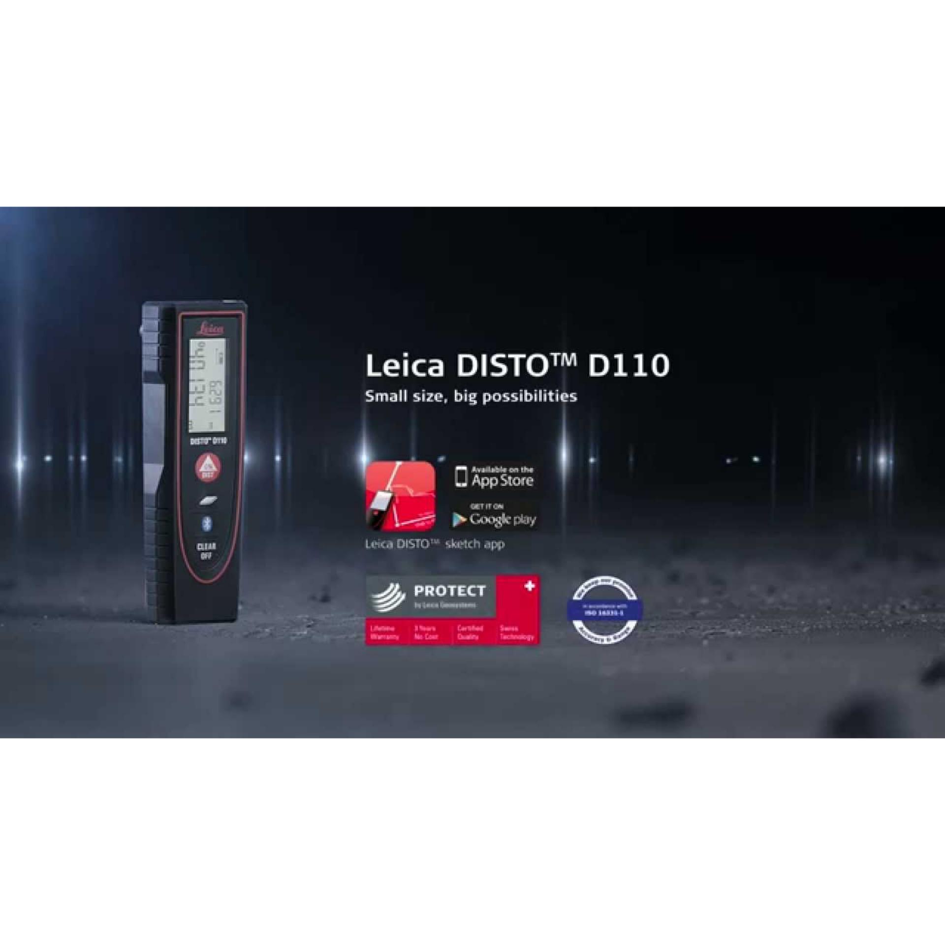 [Trả góp 0%] Máy đo khoảng cách Leica Disto D110