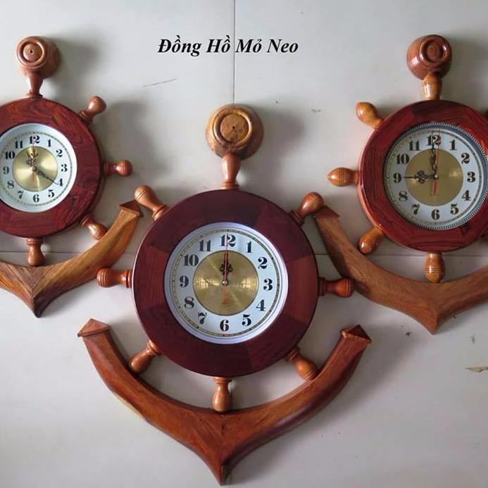 High-Quality Rosewood Wooden Clock, 50cm