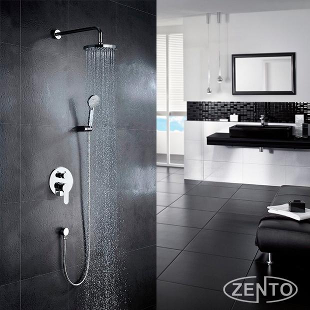 Bộ sen tắm nóng lạnh âm tường Zento ZT8667