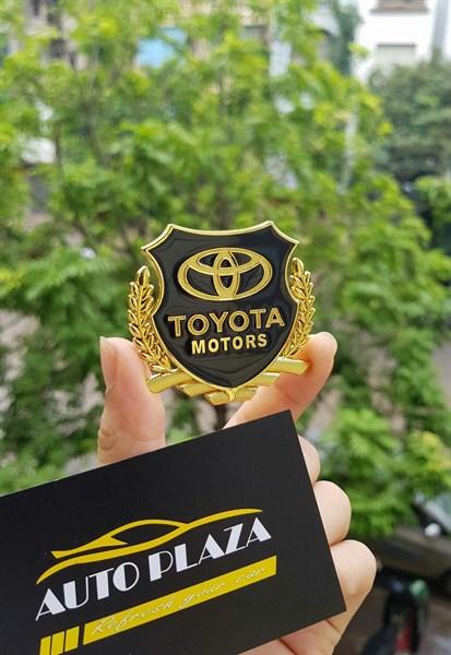 Logo huy hiệu bông lúa trang trí ôtô Mitshubishi