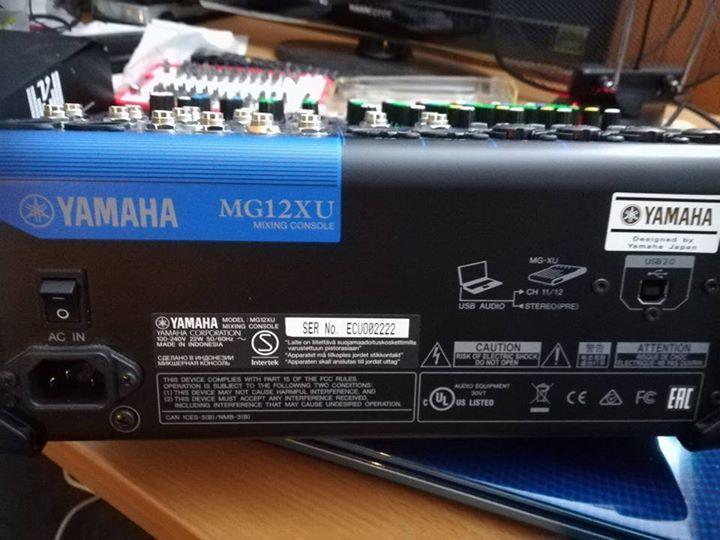 [HCM][Trả góp 0%]BÀN MIXER YAMAHA MG 12XU