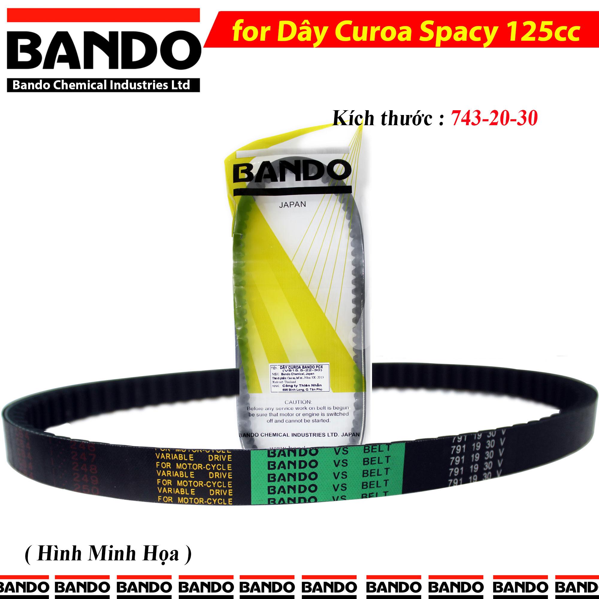 [HCM]Dây curoa Bando Honda Spacy 125cc ( Bando Thái Lan )