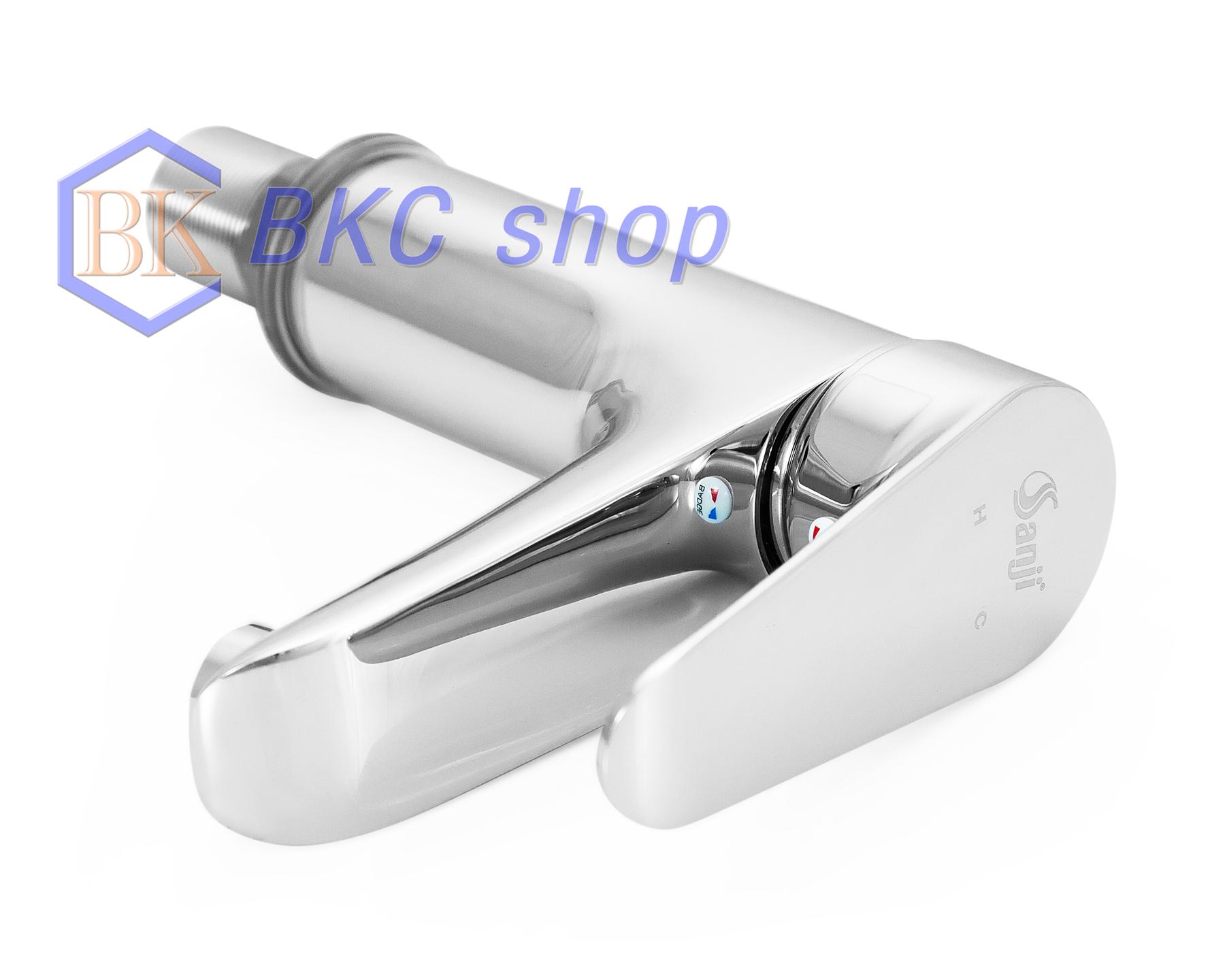 [HCM]Vòi Lavabo Nóng lạnh Sanji LN10 (Bạc)