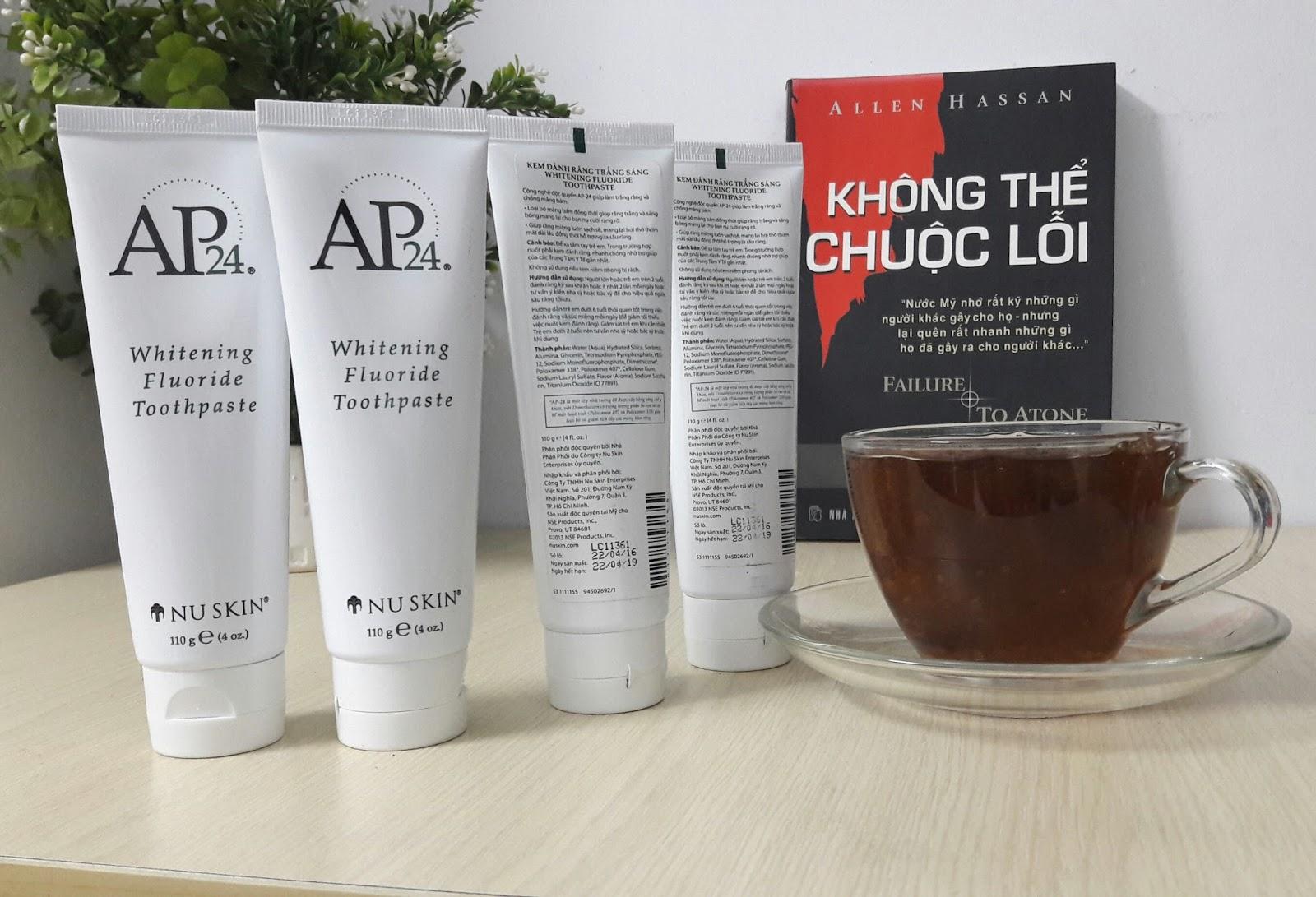 Kem đánh răng trắng sáng NUSKIN AP24