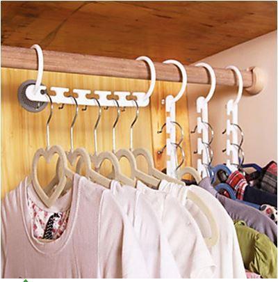 Bộ 8 móc treo quần áo thông minh