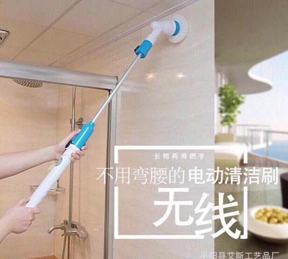 CHỔI ĐIỆN CỌ RỬA ĐA NĂNG SPIN 3 đầu cao cấp