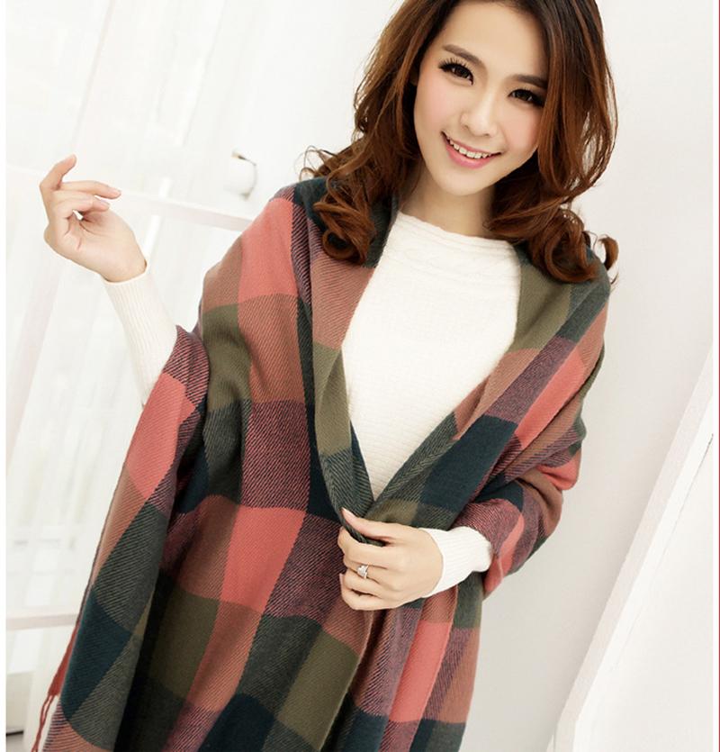 Khăn Choàng Kẻ Caro Lớn VVN1716