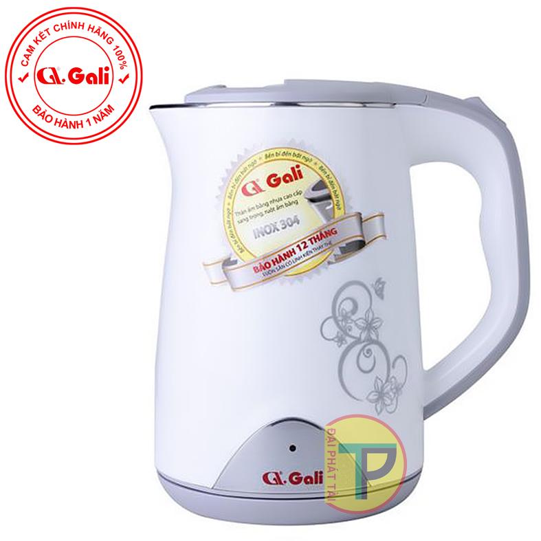 [HCM]Ấm siêu tốc Gali GL- 0015 1.5L (Trắng)