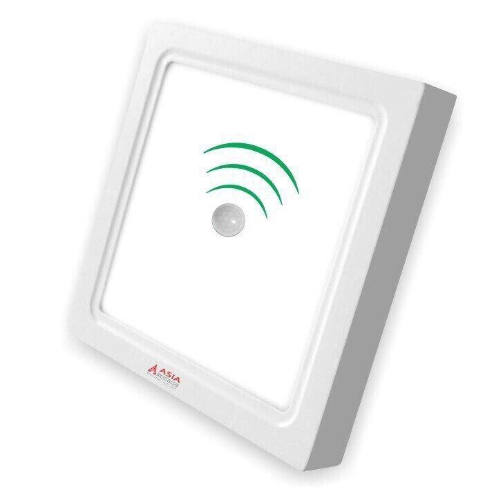 ĐÈN ỐP TRẦN VUÔNG CẢM BIẾN 18W ASIA