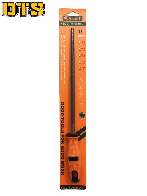 Giũa tròn Asaki AK-3762 10inch-250mm