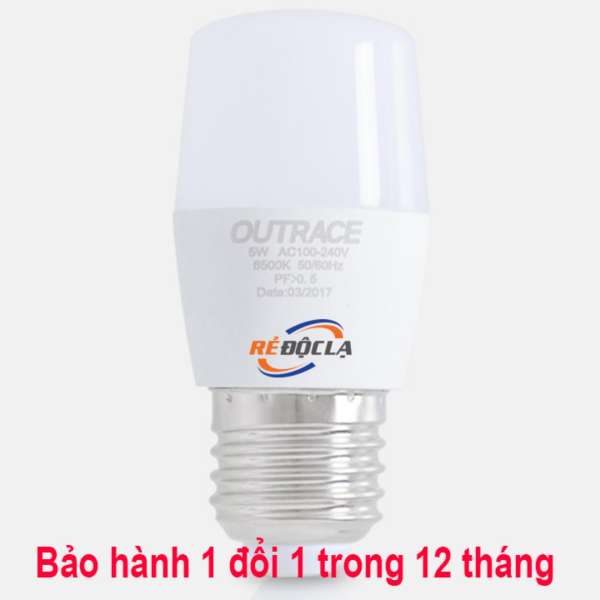 Bóng đèn Led bulb 5W Outrace ( Ánh sáng Trắng ) - Led Cao Cấp