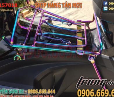 Baga màu titan 10 ly cho xe Air Blade 2016-2018