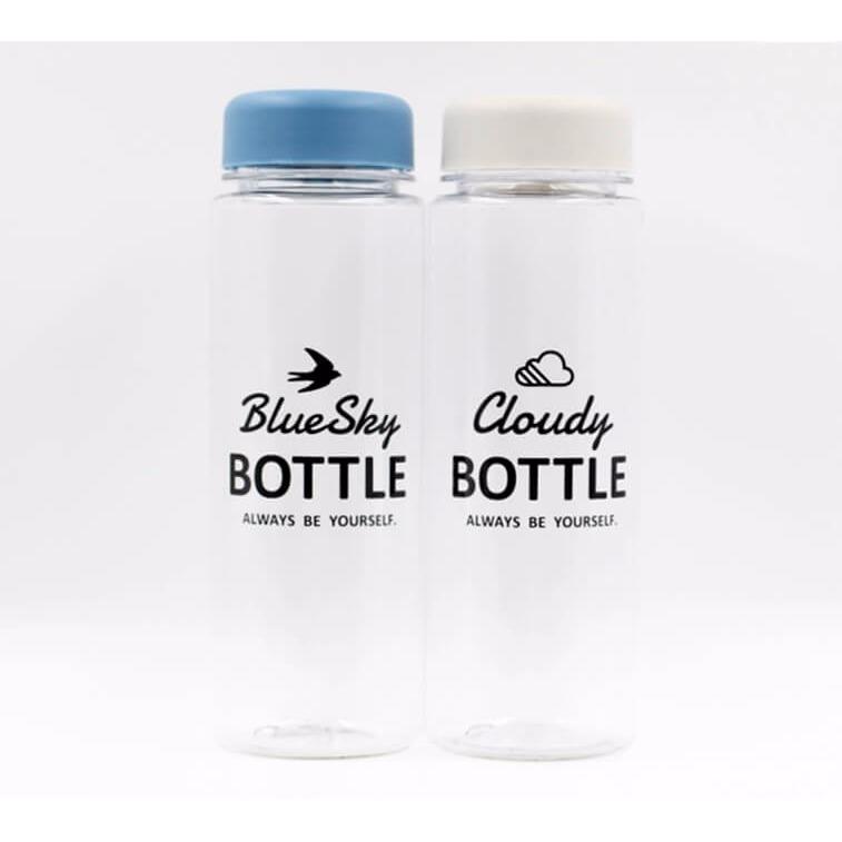 Bình uống nước có nắp đậy 500ml - Hàng Nhật nội địa