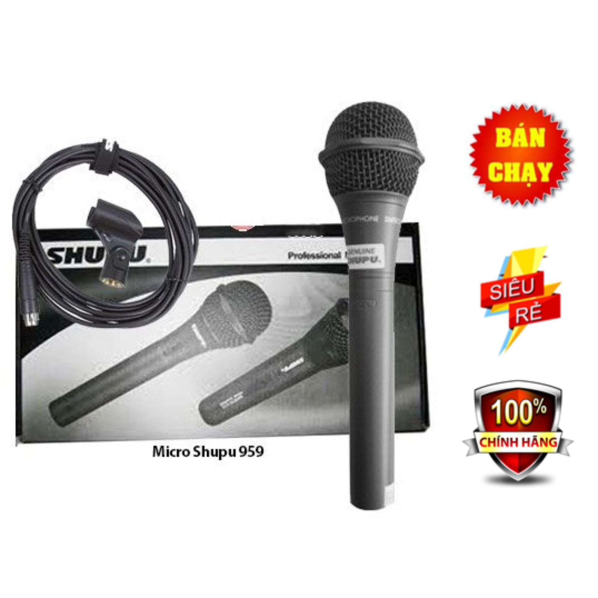 Mico có dây cao cấp shupu 959 - hàng chuẩn