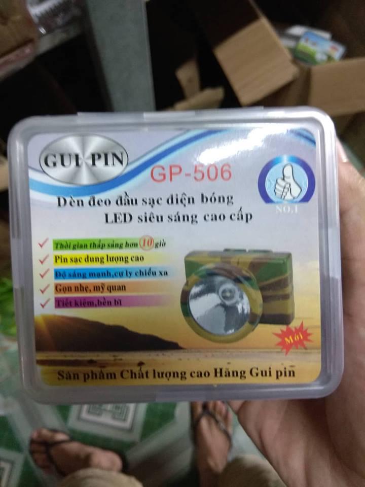 đèn pin đeo đầu GP 506