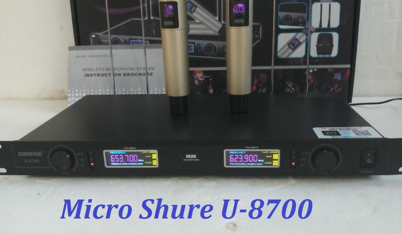 Micro Không Dây Shure U8700 - Micro không dây
