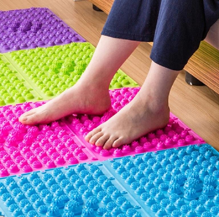 Thảm Lau Chân Masage Thảm Mát Xa Tự Động Giúp Lưu Thông Máu Huyết Bàn Chân.